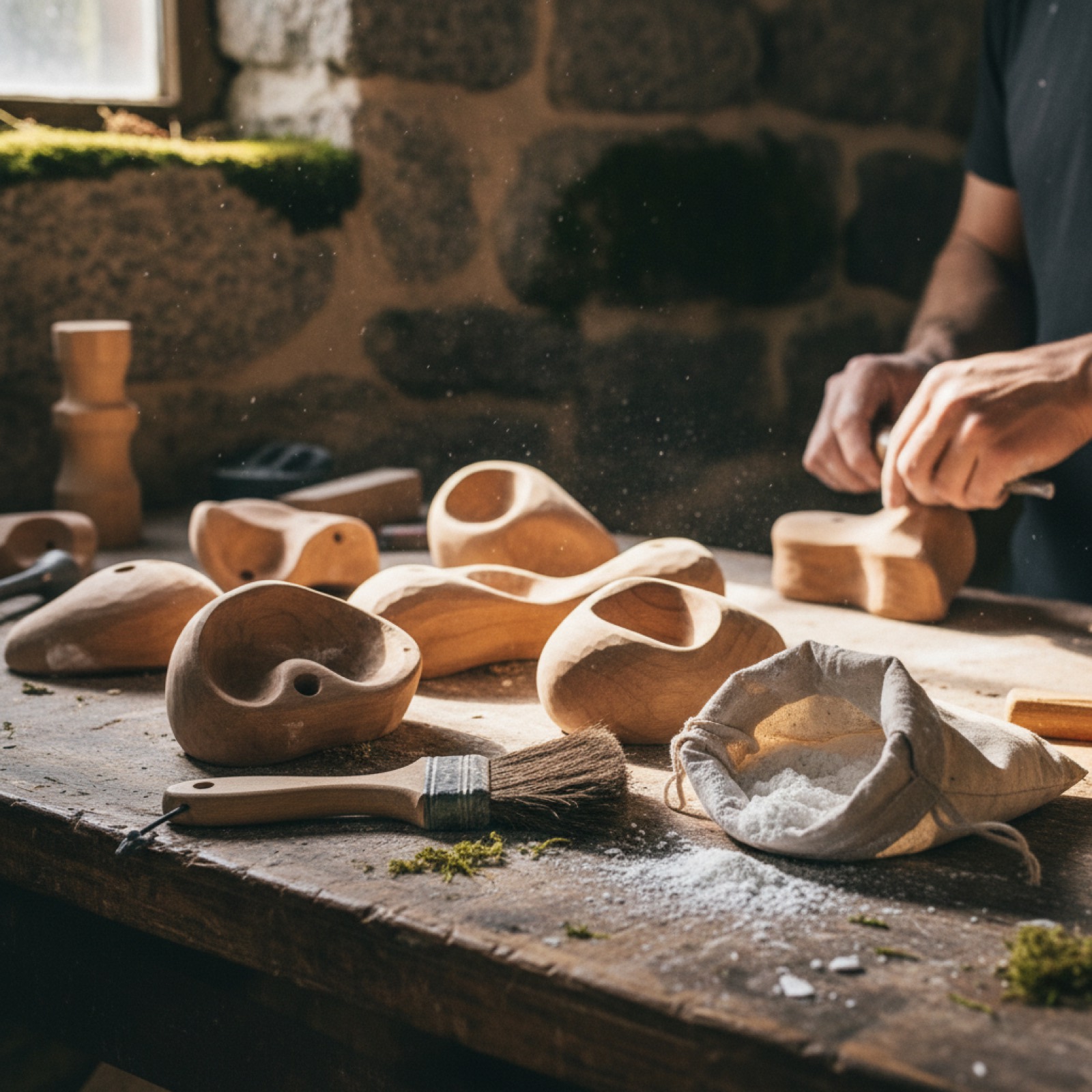 Atelier prises en bois